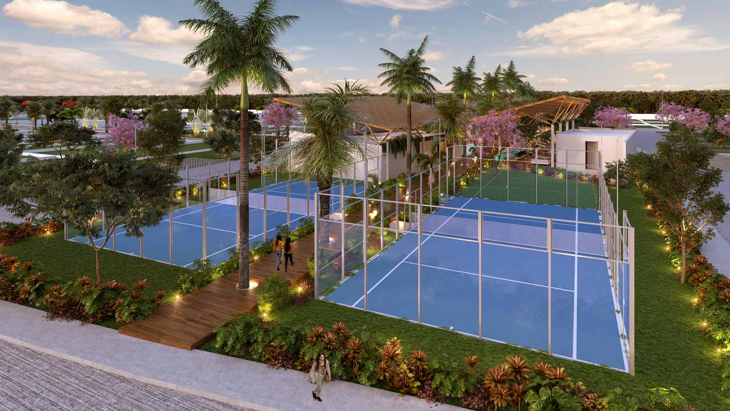 Cancha de Pádel Casa Club de Playales