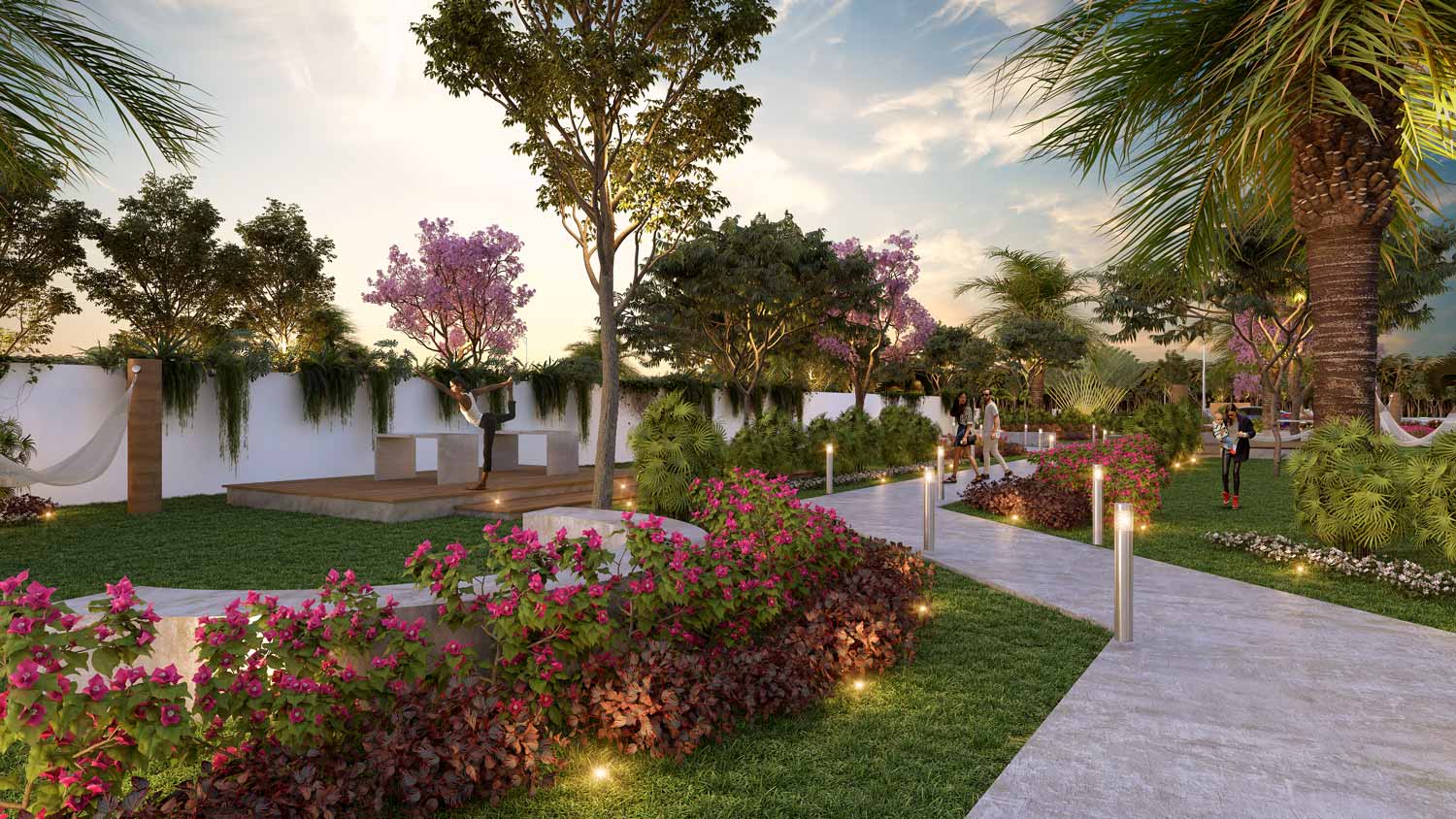 yoga park en Playales