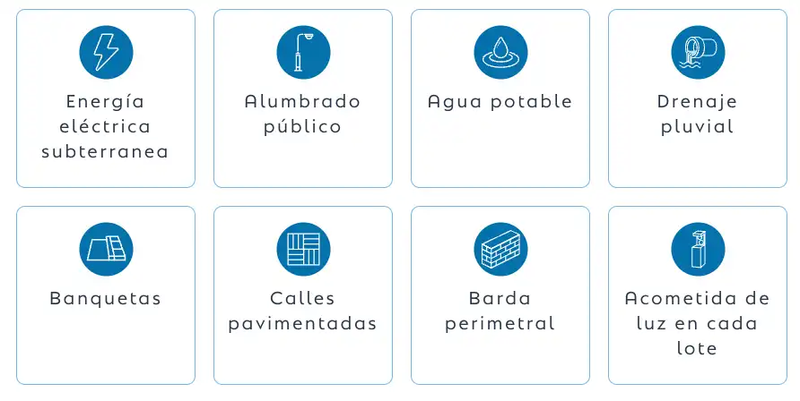 Servicios de los Desarrollos de Terrenos en Mérida.