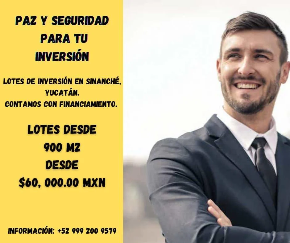 Precios de Terrenos de Inversión en Mérida