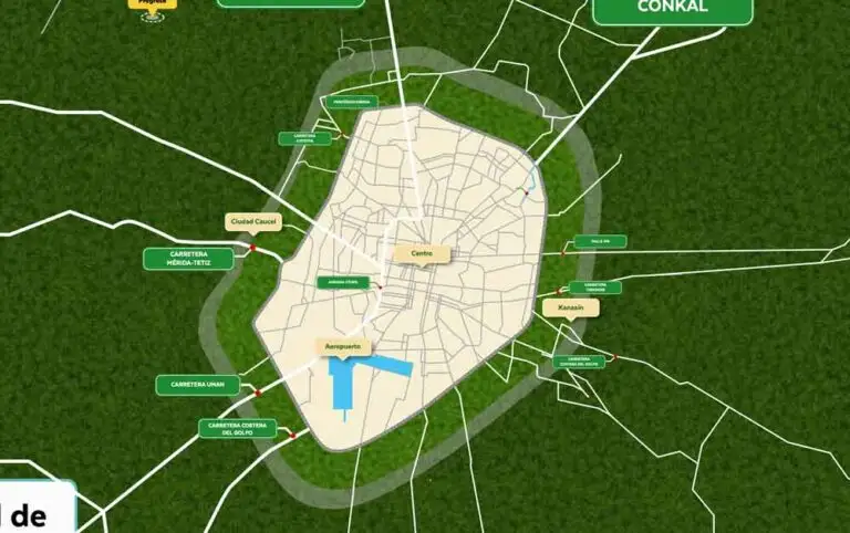 Zonas de Terrenos en Mérida