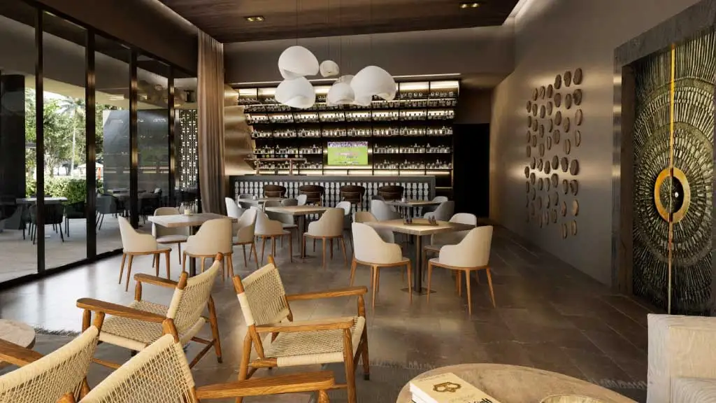Bar en Desarrollo de Terrenos Puerta Xaibé