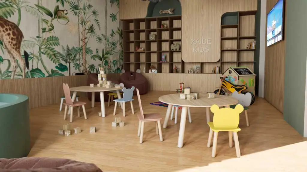 Kids club en Desarrollo de Terrenos Puerta Xaibé
