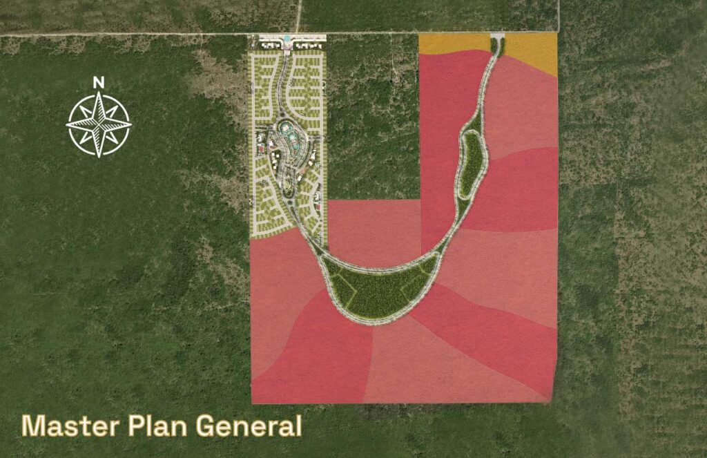 Masterplan general de Gran Telchac