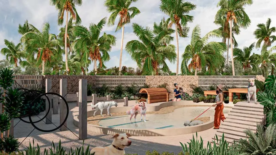 Pet Park en desarrollo Cayo Coco Tropical Living