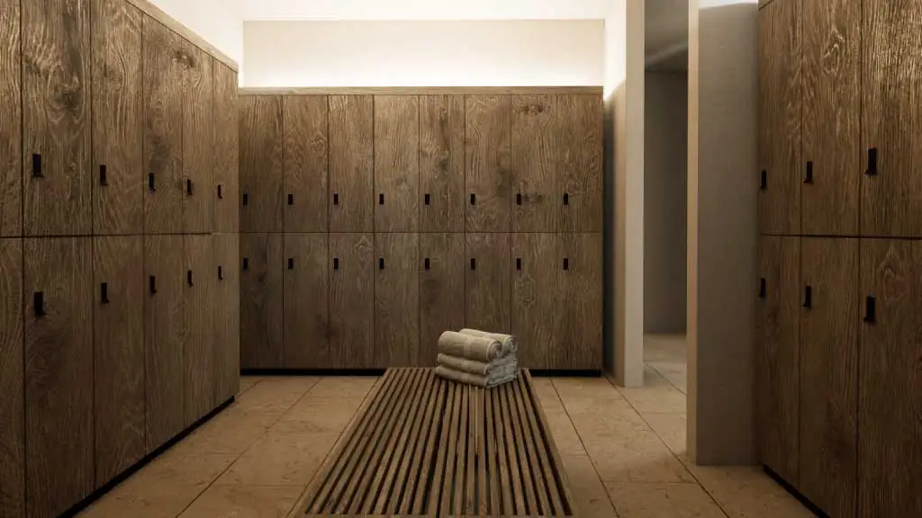 Vestidores en Desarrollo de Terrenos Puerta Xaibé