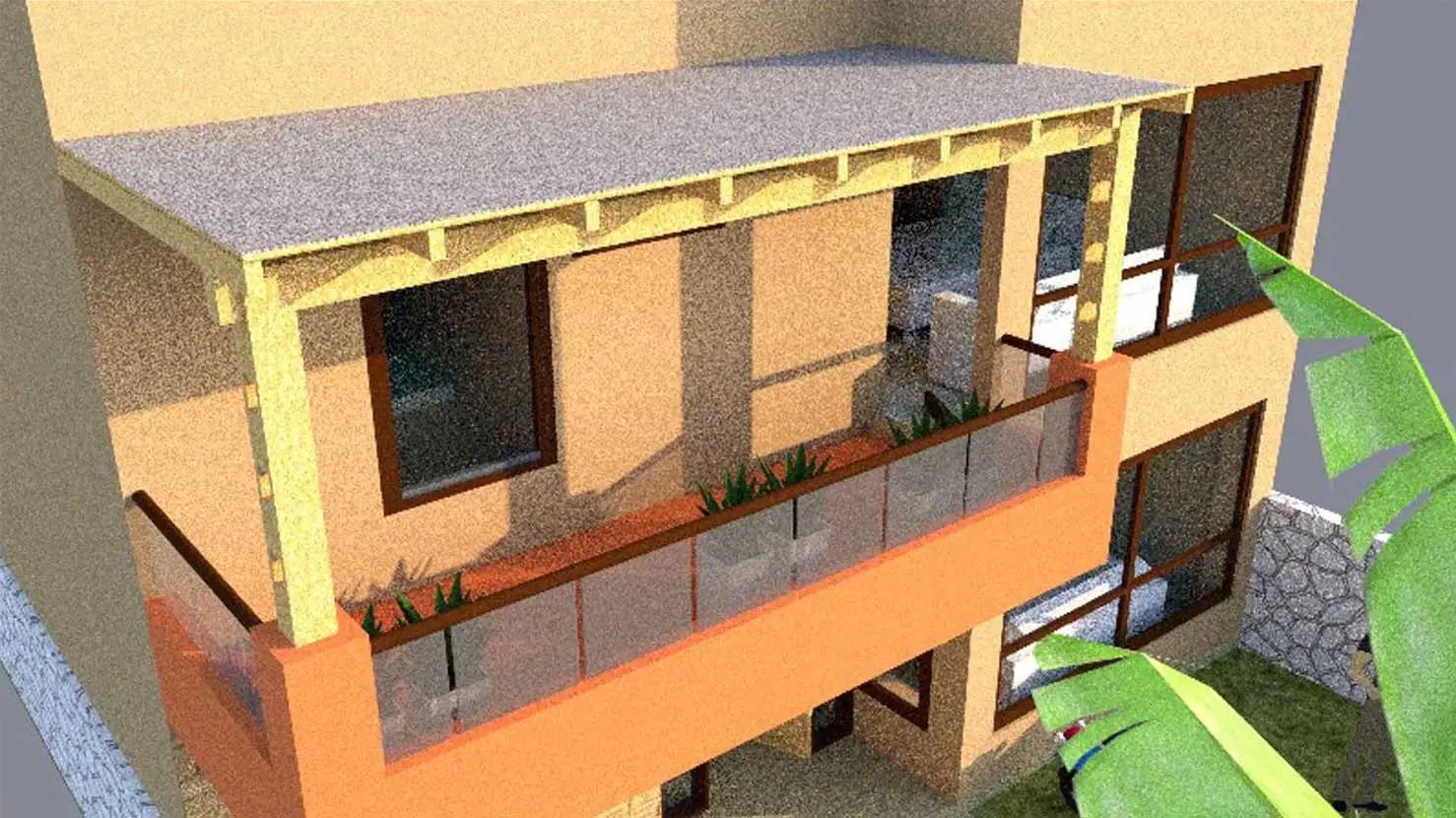 Balcón Casa de Cayo Coco Tropical Living