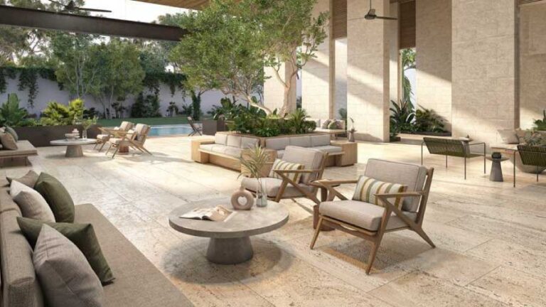 Terraza en Desarrollo de Terrenos Residenciales Silvestre