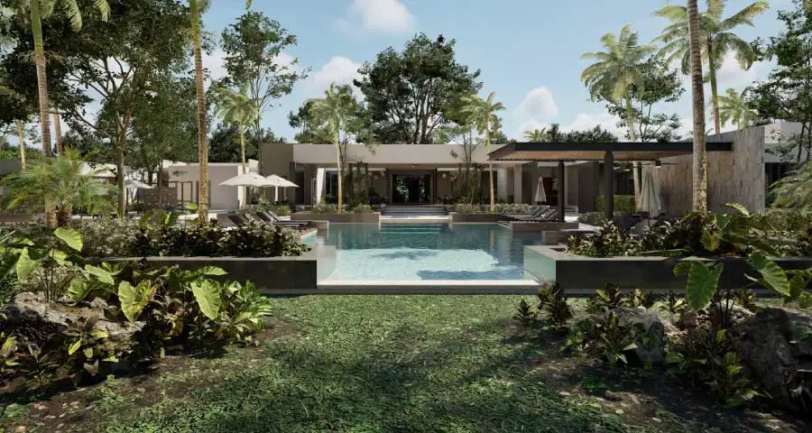 Piscina en Desarrollo Puerta Xaibé