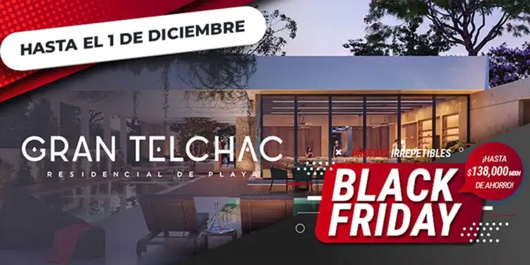 Portada Promos Black Friday 2024 Gran Telchac
