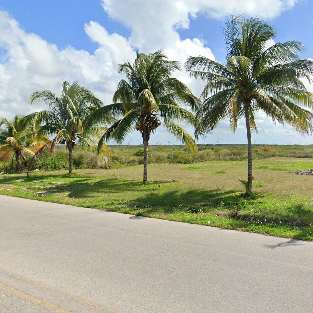 Cayo Coco Tropical Living Terrenos Comerciales Vista Aérea a pie de Carretera