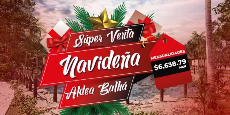 Portada Súper Venta Navideña Aldea Balhá