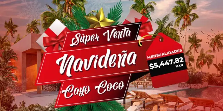 Portada Súper Venta Navideña Cayo Coco Tropical Living