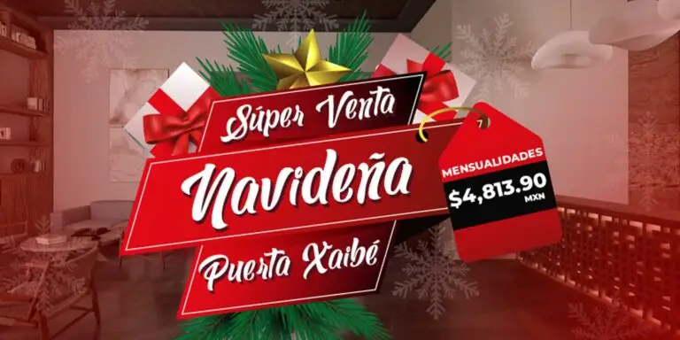 Portada Súper Venta Navideña Puerta Xaibé