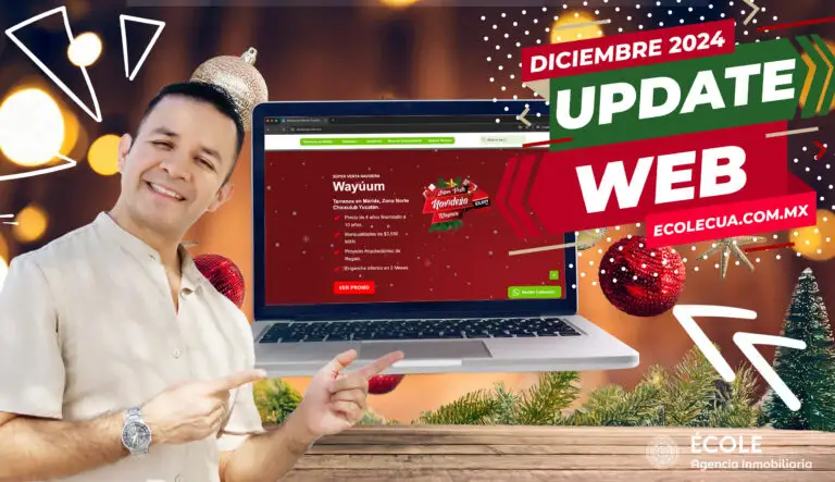 Update Web ÉCOLE Diciembre de 2024