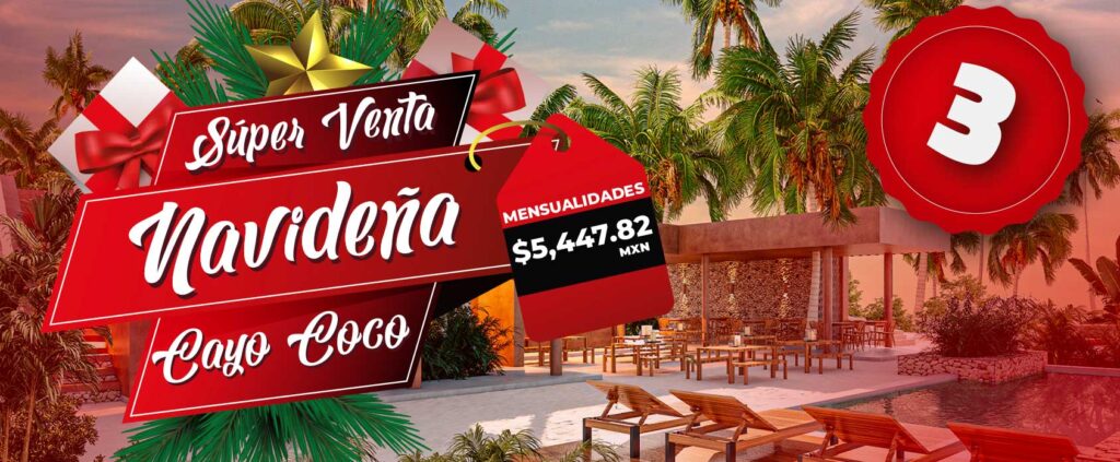 Rank Promo 3 Venta Navideña Cayo Coco