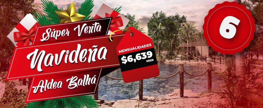 Súper Venta Navideña ÉCOLE Aldea Balhá Residencial, Terrenos en Mérida Cerca de la Playa en Telchac Yucatán