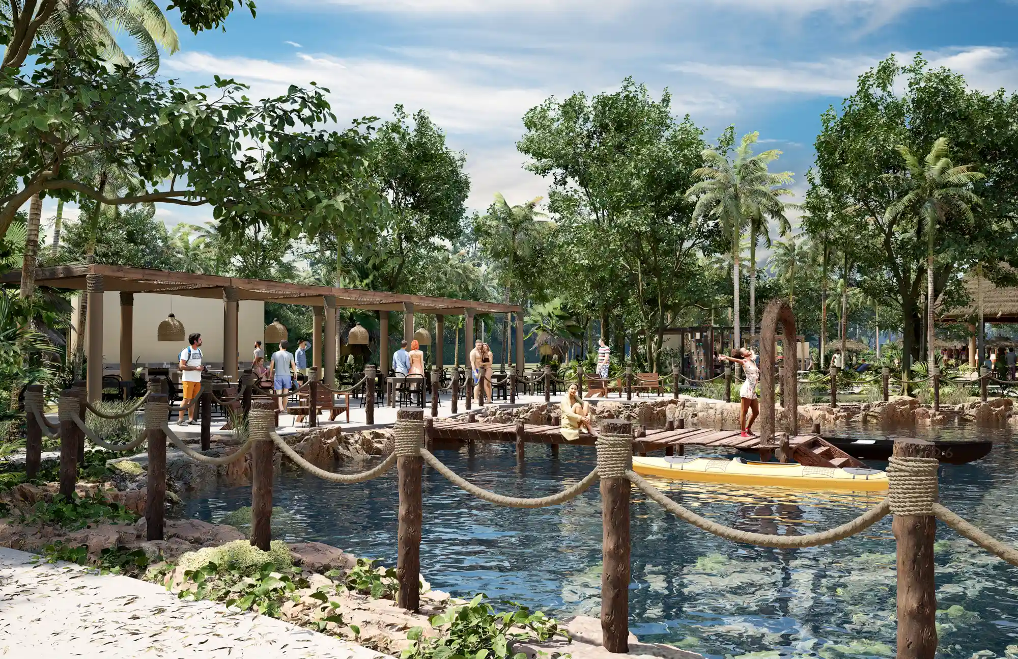 Cenote Grande Aldea Balhá Residencial Terrenos en Telchac Puerto Yucatán
