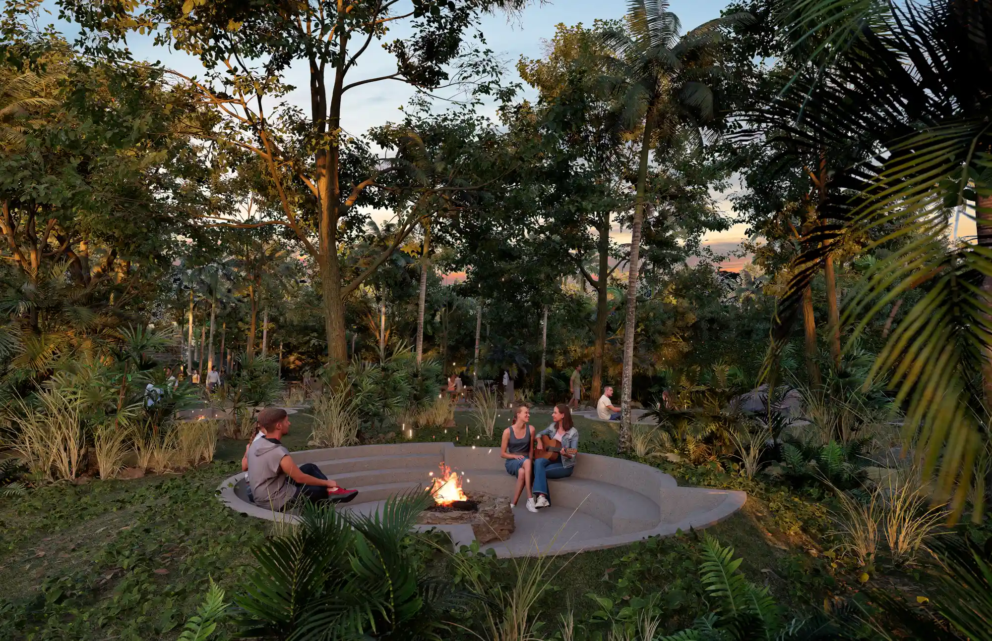 Fogata Aldea Balhá Residencial Terrenos en Telchac Puerto Yucatán