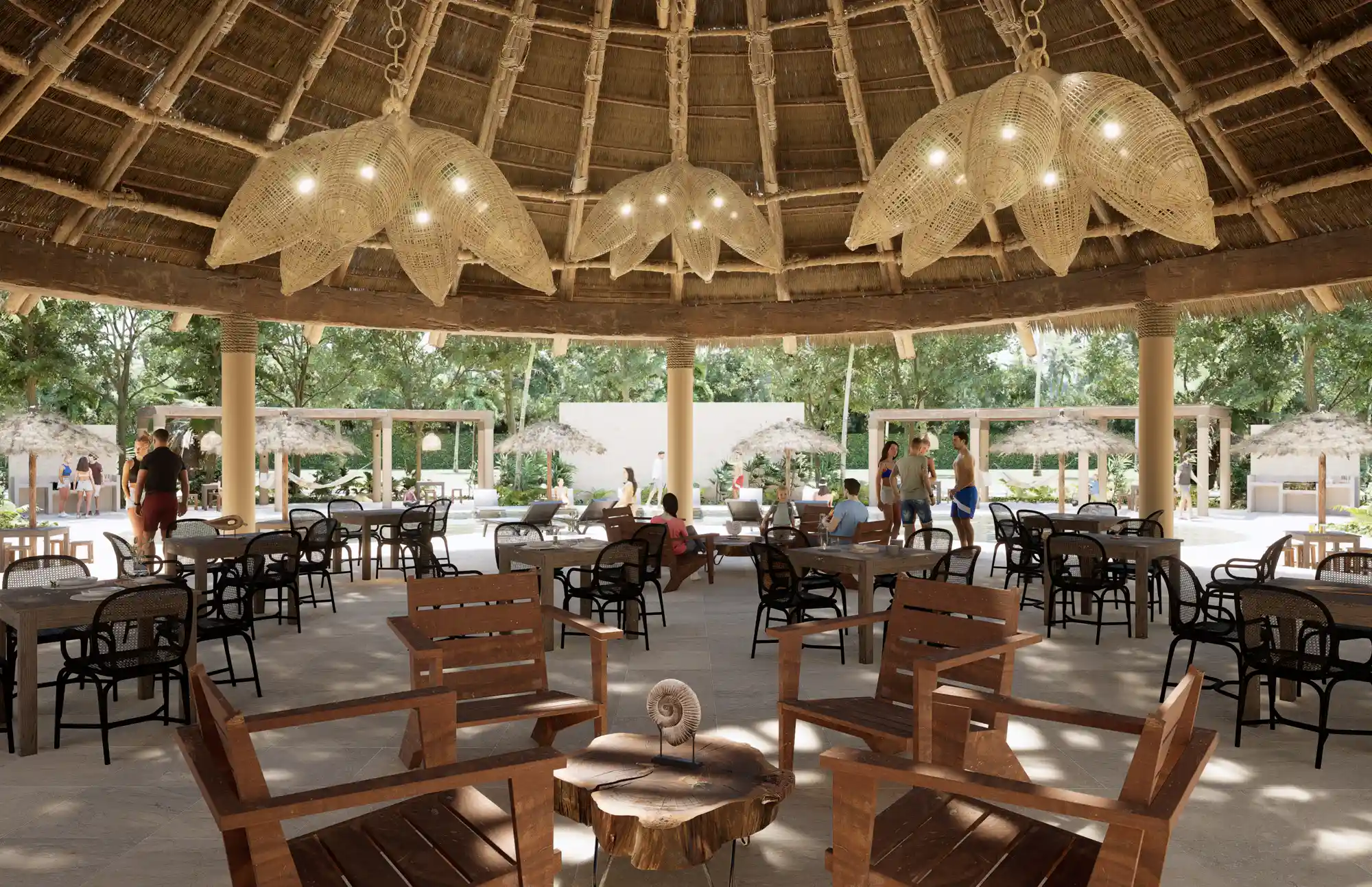 Palapa Central Aldea Balhá Residencial Terrenos en Telchac Puerto Yucatán