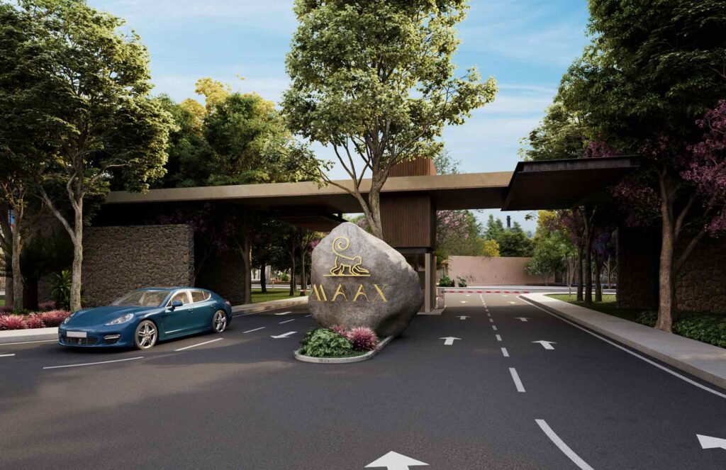 Acceso en Wayúum Gran Comunidad Residencial Terrenos en Mérida Yucatán en la Zona de Chicxulub