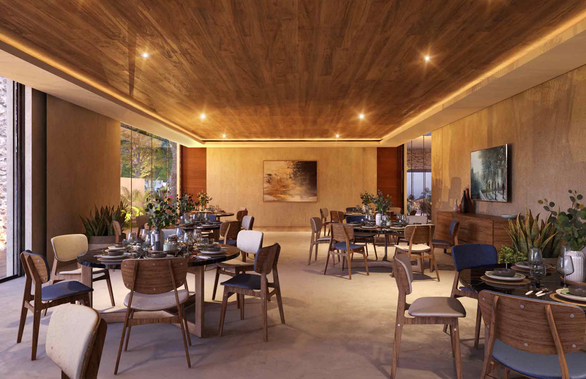 Área Común en Wayúum Gran Comunidad Residencial Terrenos en Mérida Yucatán en la Zona de Chicxulub