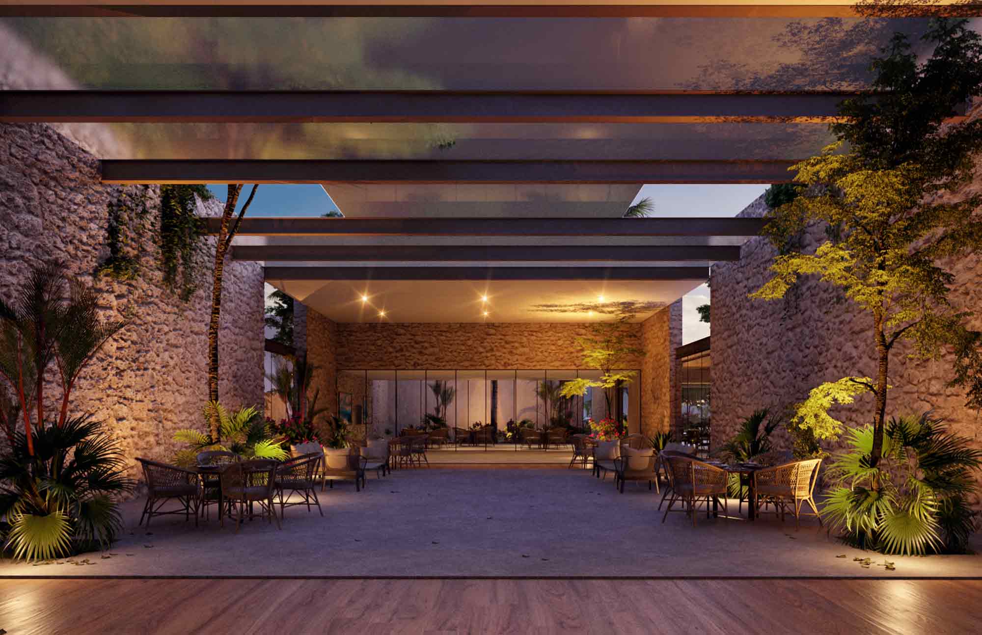 Exterior en Wayúum Gran Comunidad Residencial Terrenos en Mérida Yucatán en la Zona de Chicxulub