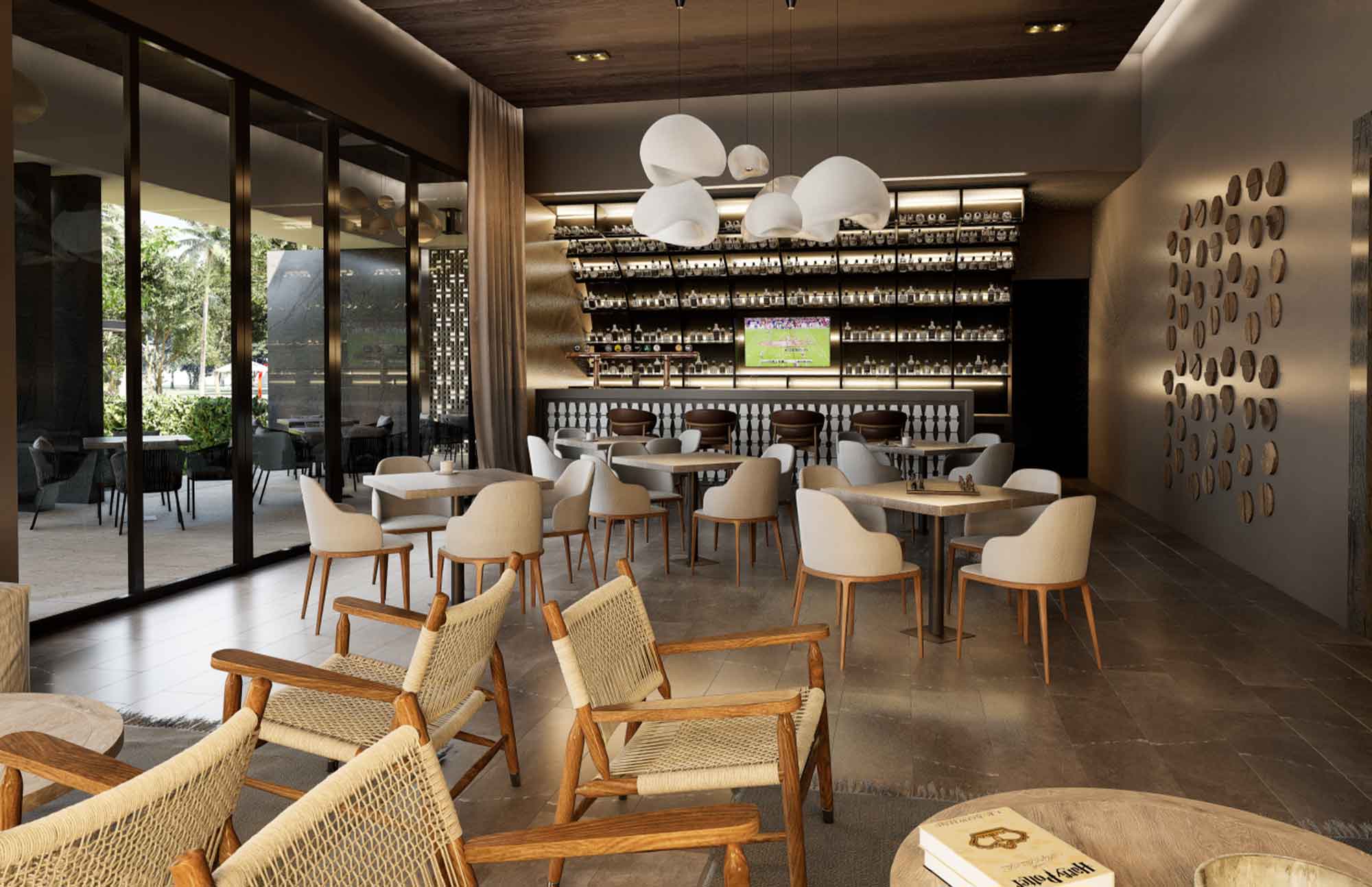 Bar Equinox en Puerta Xaibé Residencial Terrenos en Mérida, Yucatán en la Zona de Country