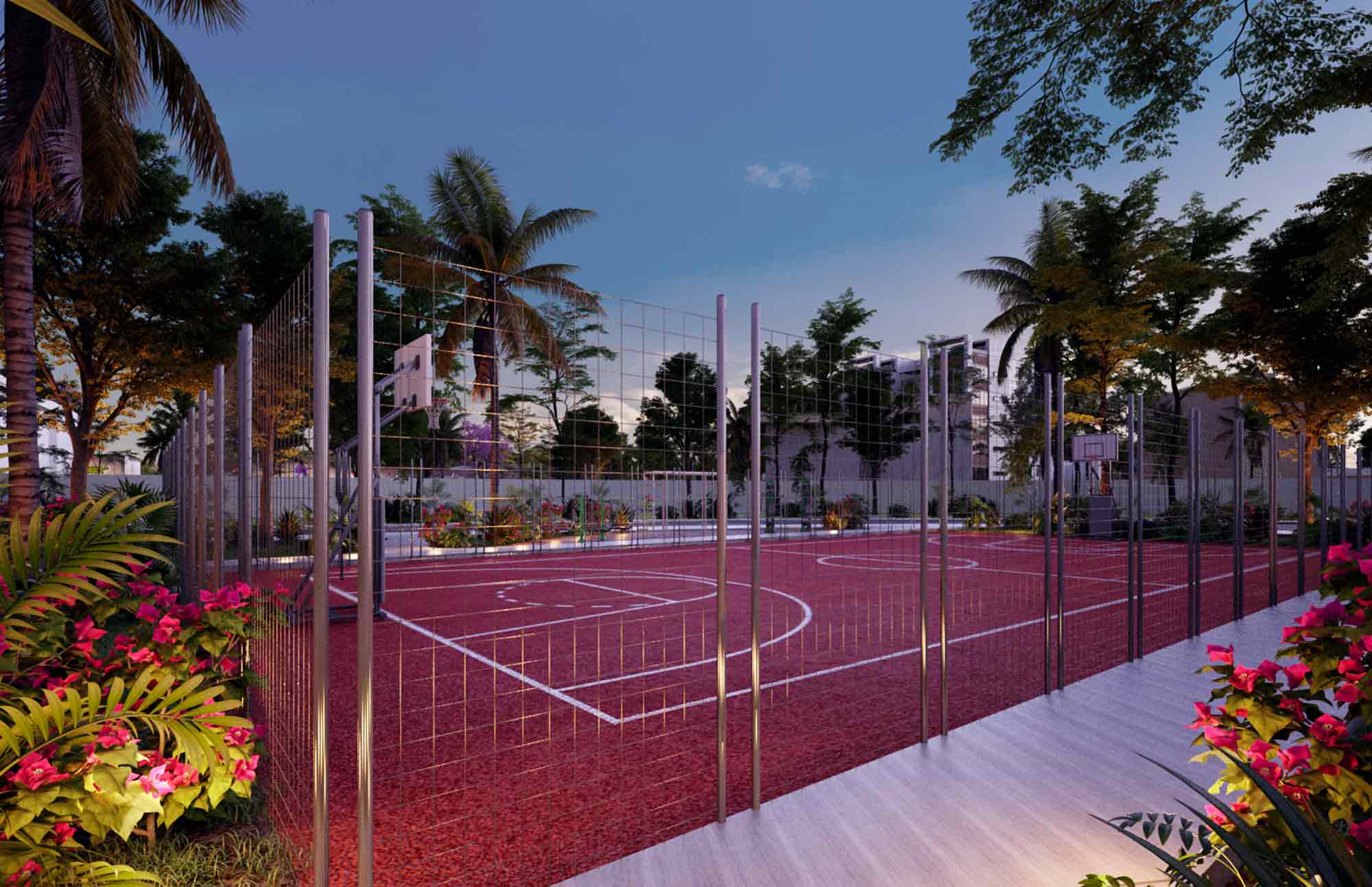Canchas en Wayúum Gran Comunidad Residencial Terrenos en Mérida Yucatán en la Zona de Chicxulub