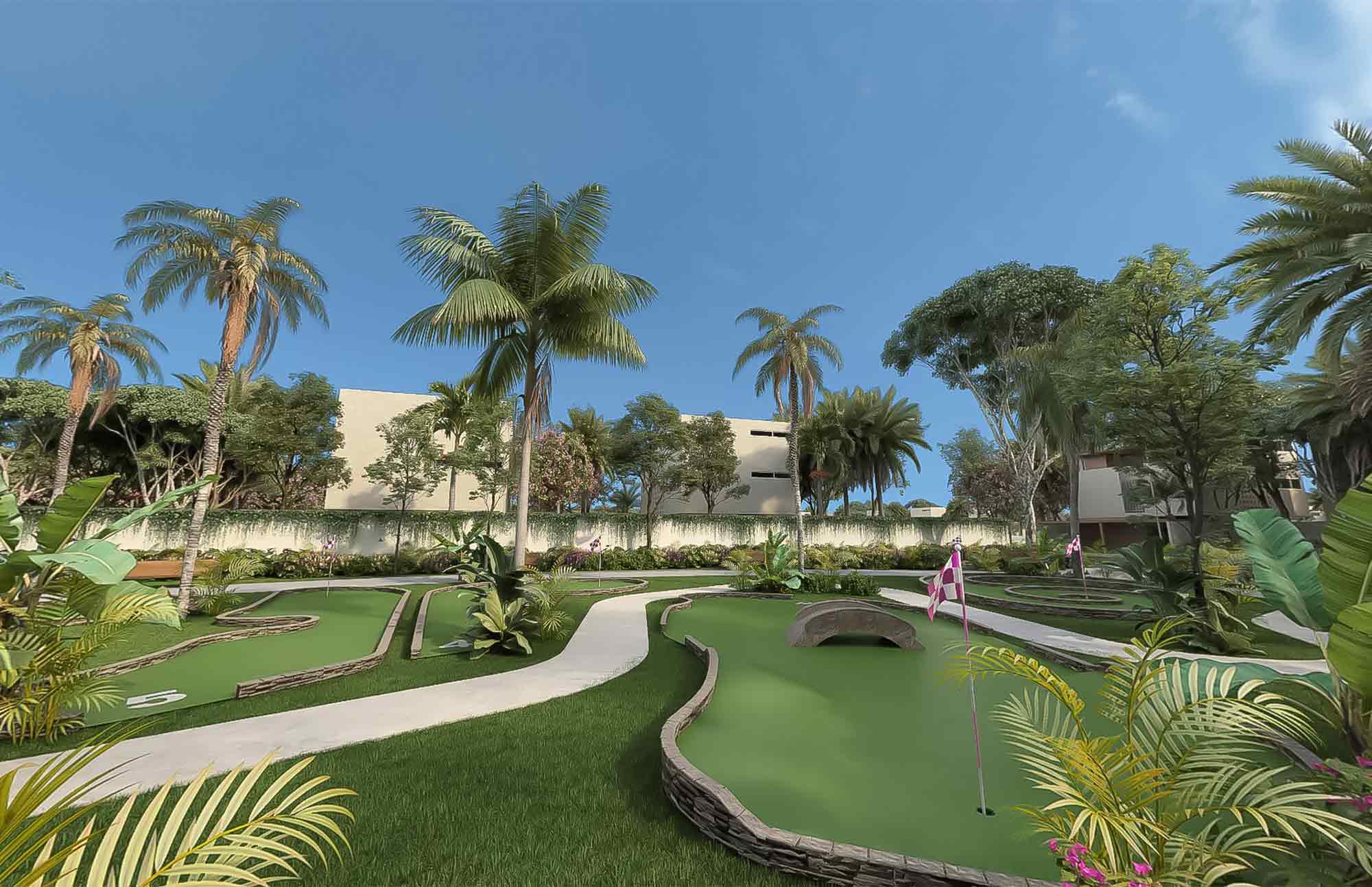 Golf en Gran Telchac Residencial Terrenos Cerca de la Playa en Yucatán en la Zona de Telchac Puerto
