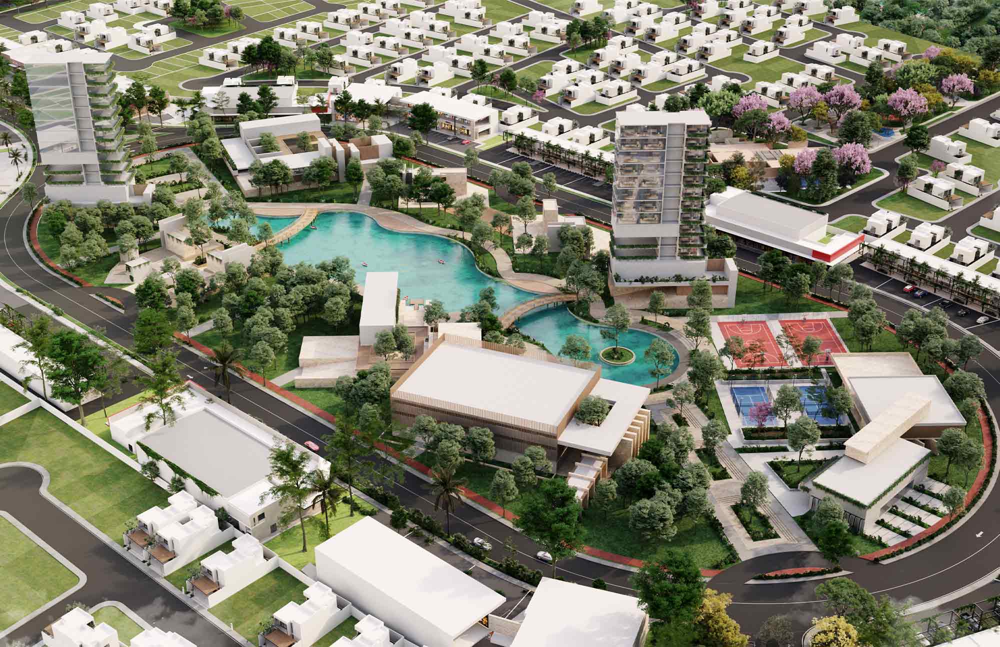 Isla Norte en Wayúum Gran Comunidad Residencial Terrenos en Mérida Yucatán en la Zona de Chicxulub