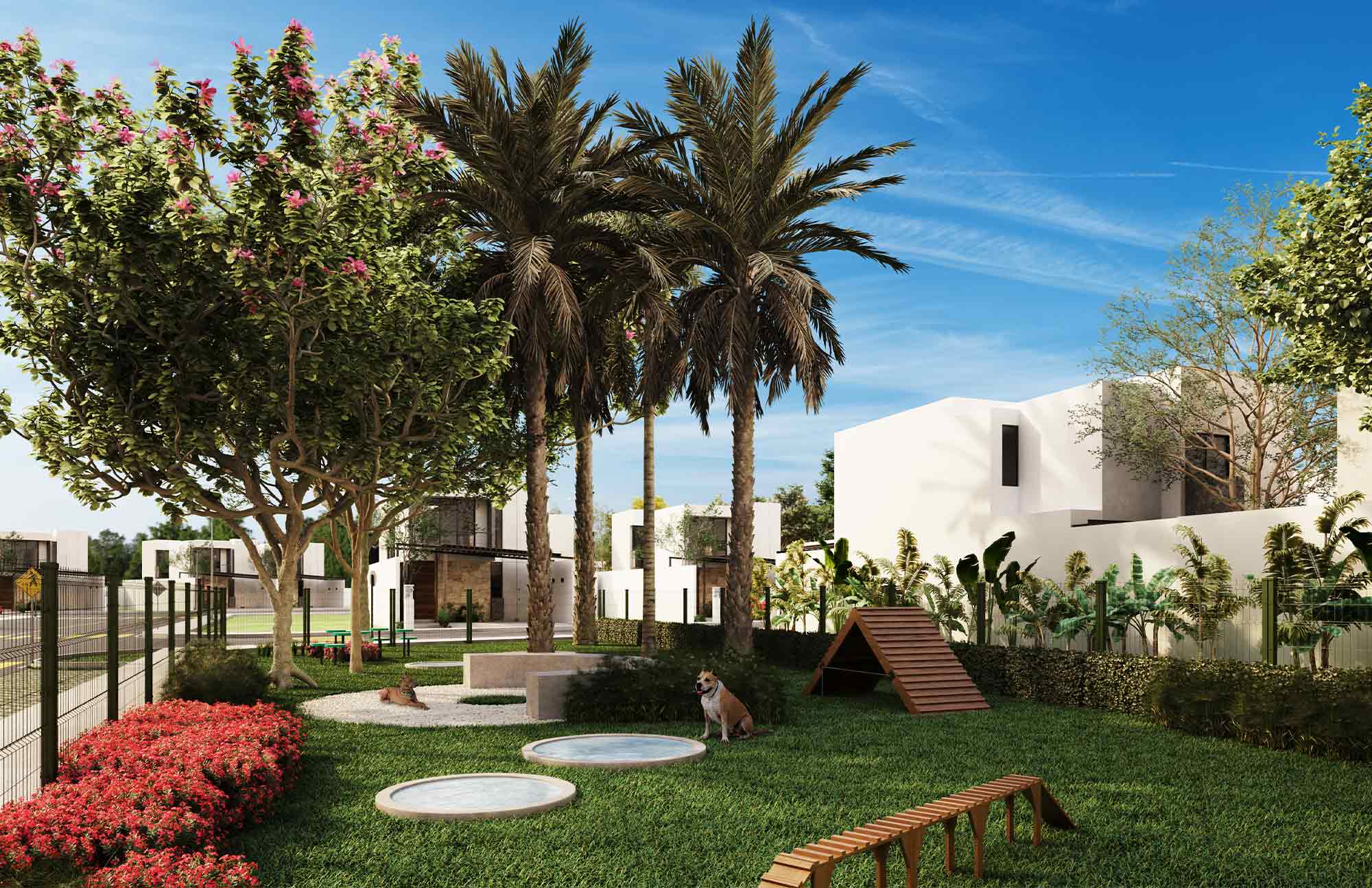 Petb Park en Wayúum Gran Comunidad Residencial Terrenos en Mérida Yucatán en la Zona de Chicxulub