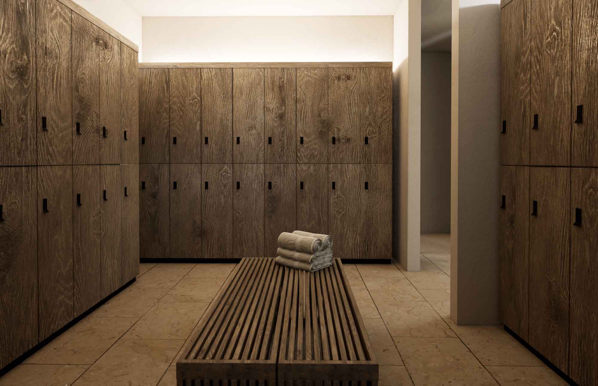 Vestidores en Puerta Xaibé Residencial Terrenos en Mérida, Yucatán en la Zona de Country