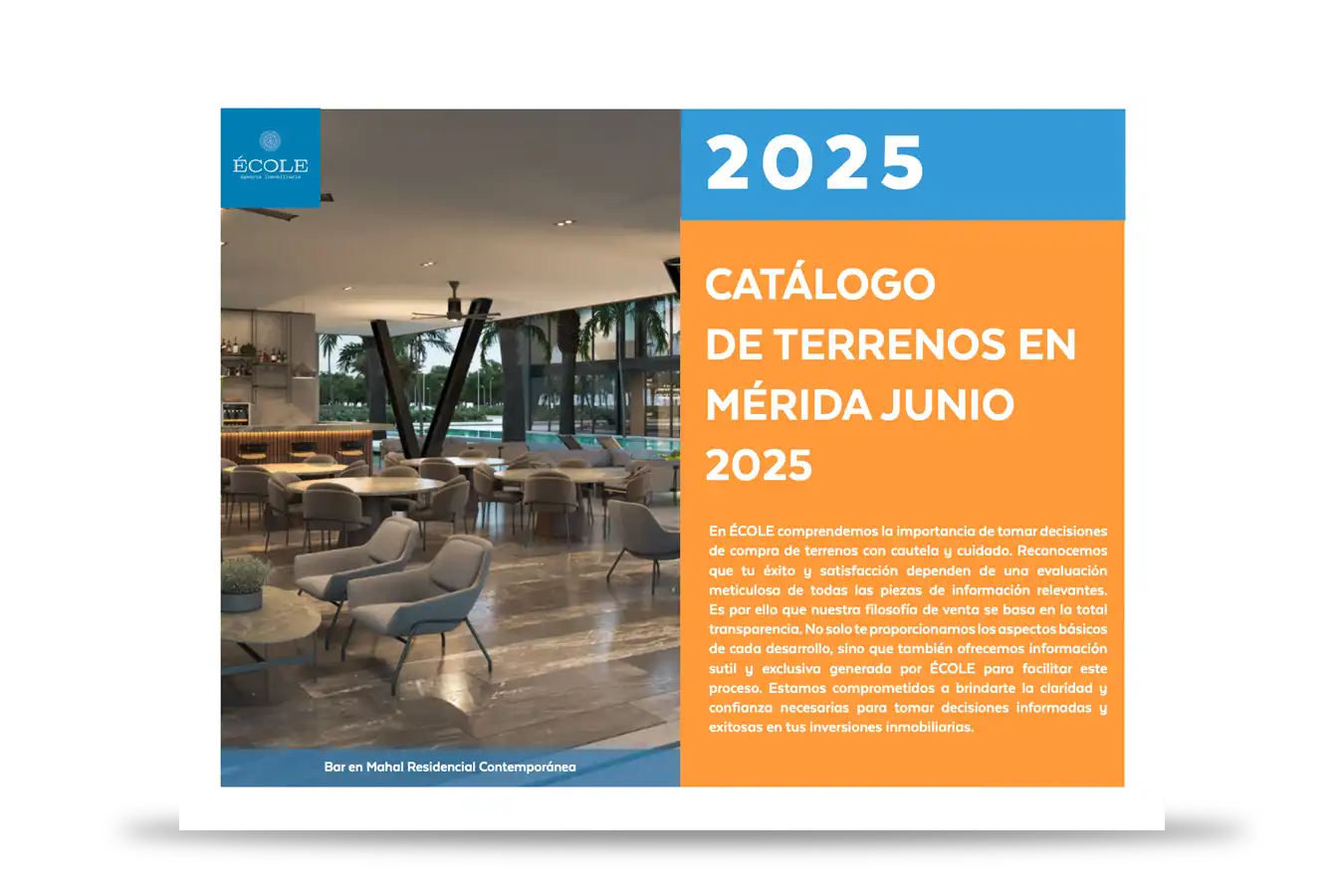 Catálogo de Terrenos en Mérida ÉCOLE Junio 2025