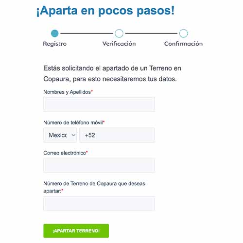 Paso 4 ¿Cómo Apartar Copaura?