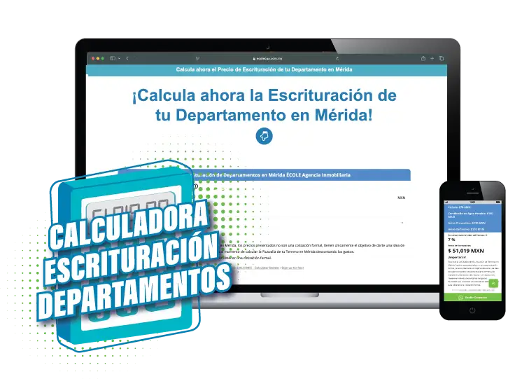 ¡Calcula ahora el Precio de Escrituración de tu Departamento en Mérida 2025!