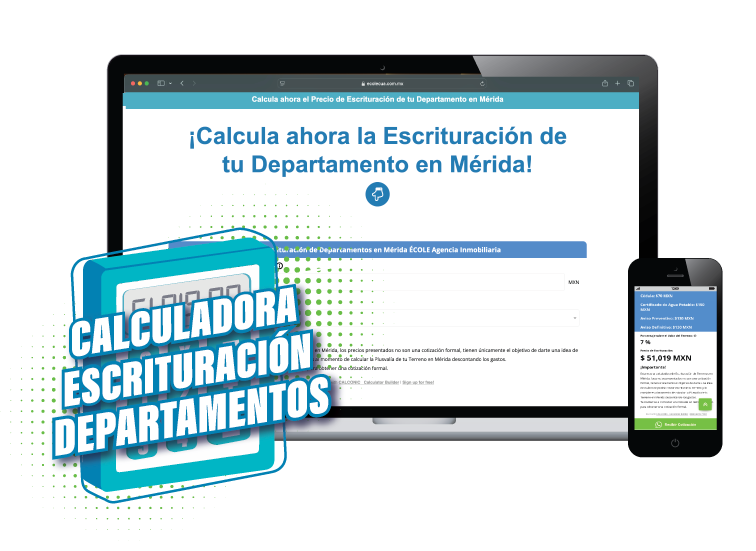 ¡Calcula ahora el Precio de Escrituración de tu Departamento en Mérida 2025!