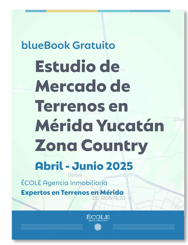 Estudio de Mercado de Terrenos en Mérida Yucatán Zona Country
Abril - Junio 2025