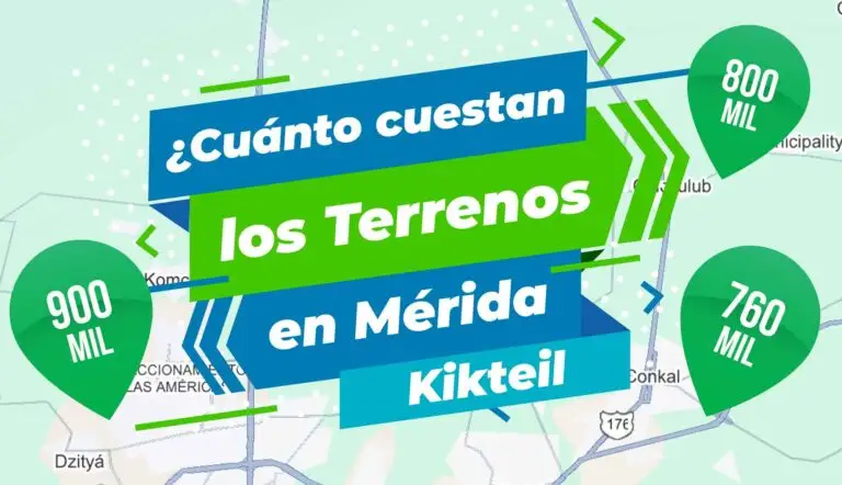 ¿Cuánto cuestan los Terrenos en Mérida en la Zona de Kikteil - Komchén?