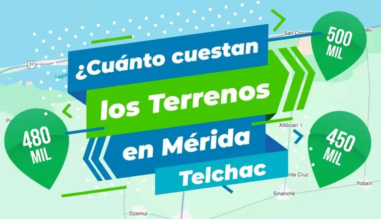 ¿Cuánto Cuestan los Terrenos en Mérida en la Zona de Telchac? Junio 2025