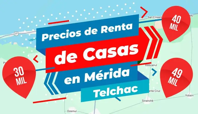 Precios de Renta de Casas en Mérida en Zona Telchac Yucatán