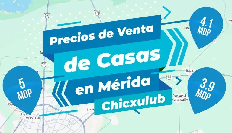 Precios de Venta de Casas en Mérida en Zona Chicxulub Yucatán