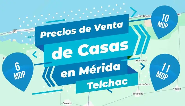 Precios de Venta de Casas en Mérida en Zona Telchac Yucatán