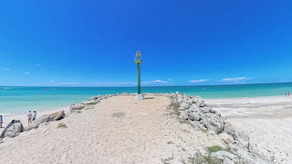 Chuburná Yucatán, Vista del Faro