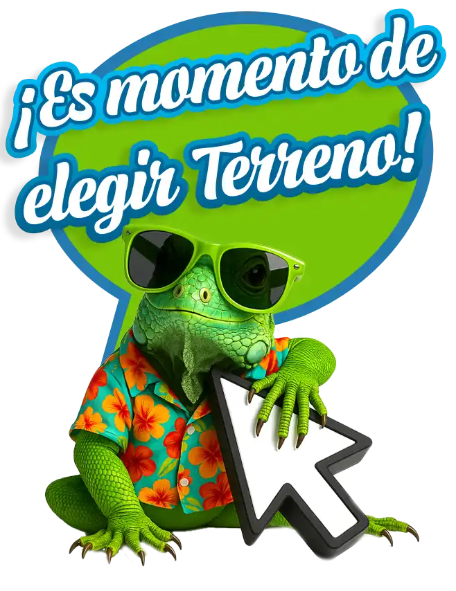 Es momento de elegir Terreno en nuestro Mapa de Disponibilidad