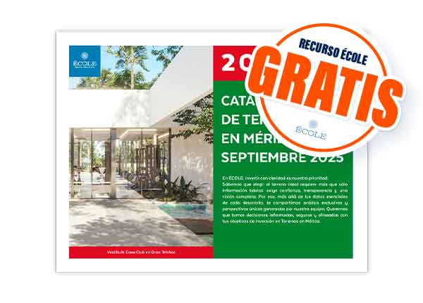 Catálogo Terrenos en Mérida Yucatán Septiembre 2025