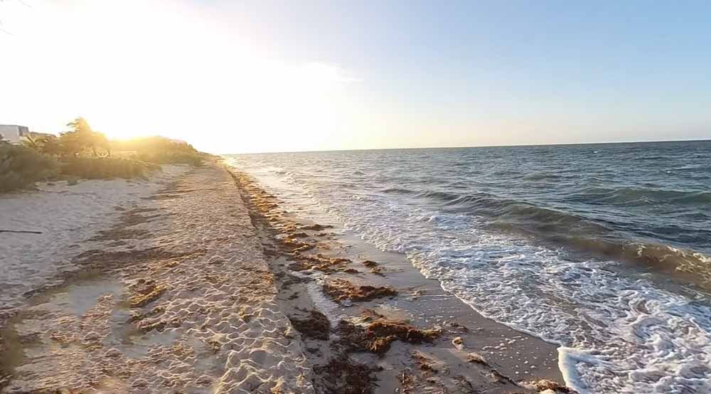 Atardecer en Playa de San Bruno Yucatán