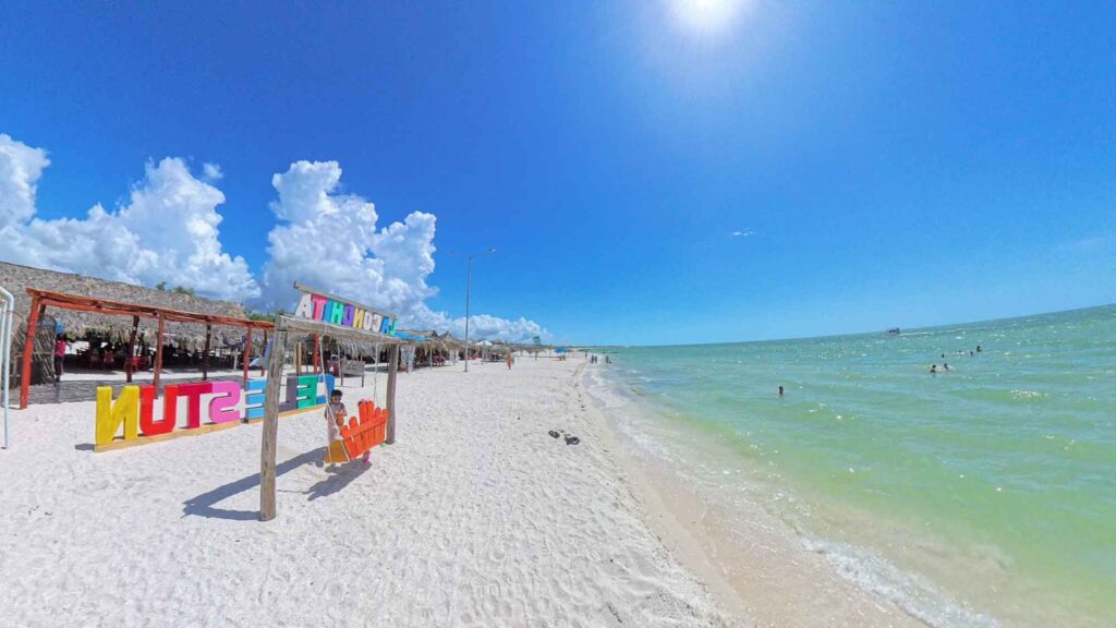 Celestún Yucatán hermoso mar esmeralda