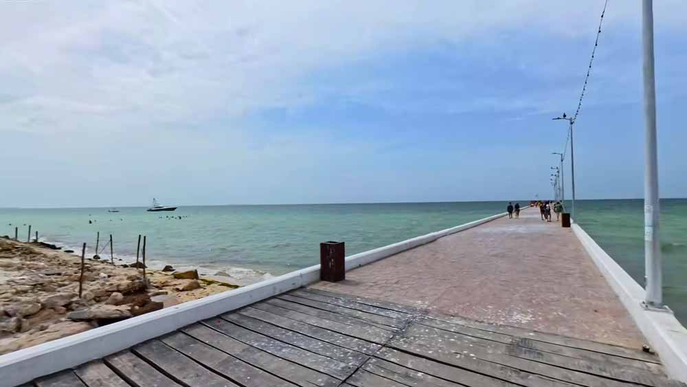 ¿Cómo se ve hoy la Playa de Chicxulub?