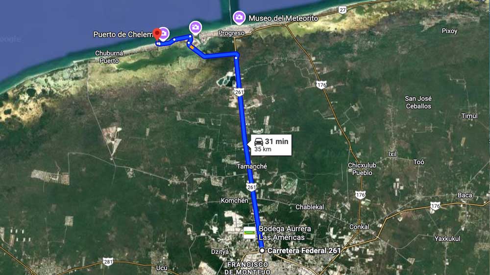 Playa Chelem Yucatán